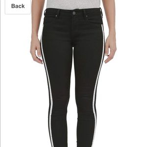 Articles of Society black jean w white stripes